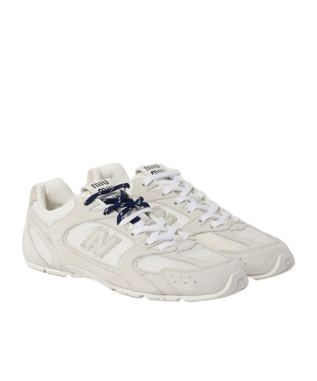 New Balance X Miu Miu 530 Sl Suede And Mesh Sneakers