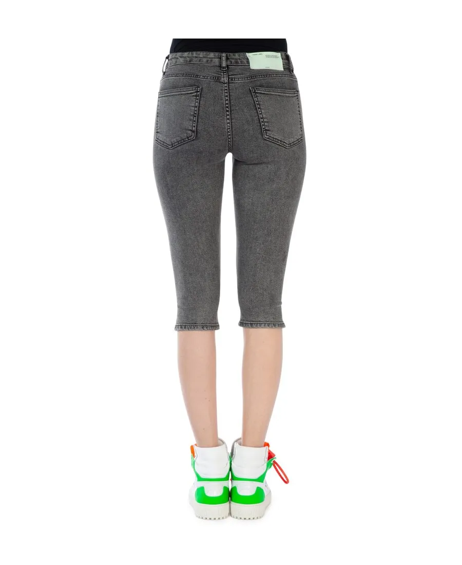 Off-White Denim Capri Jeans