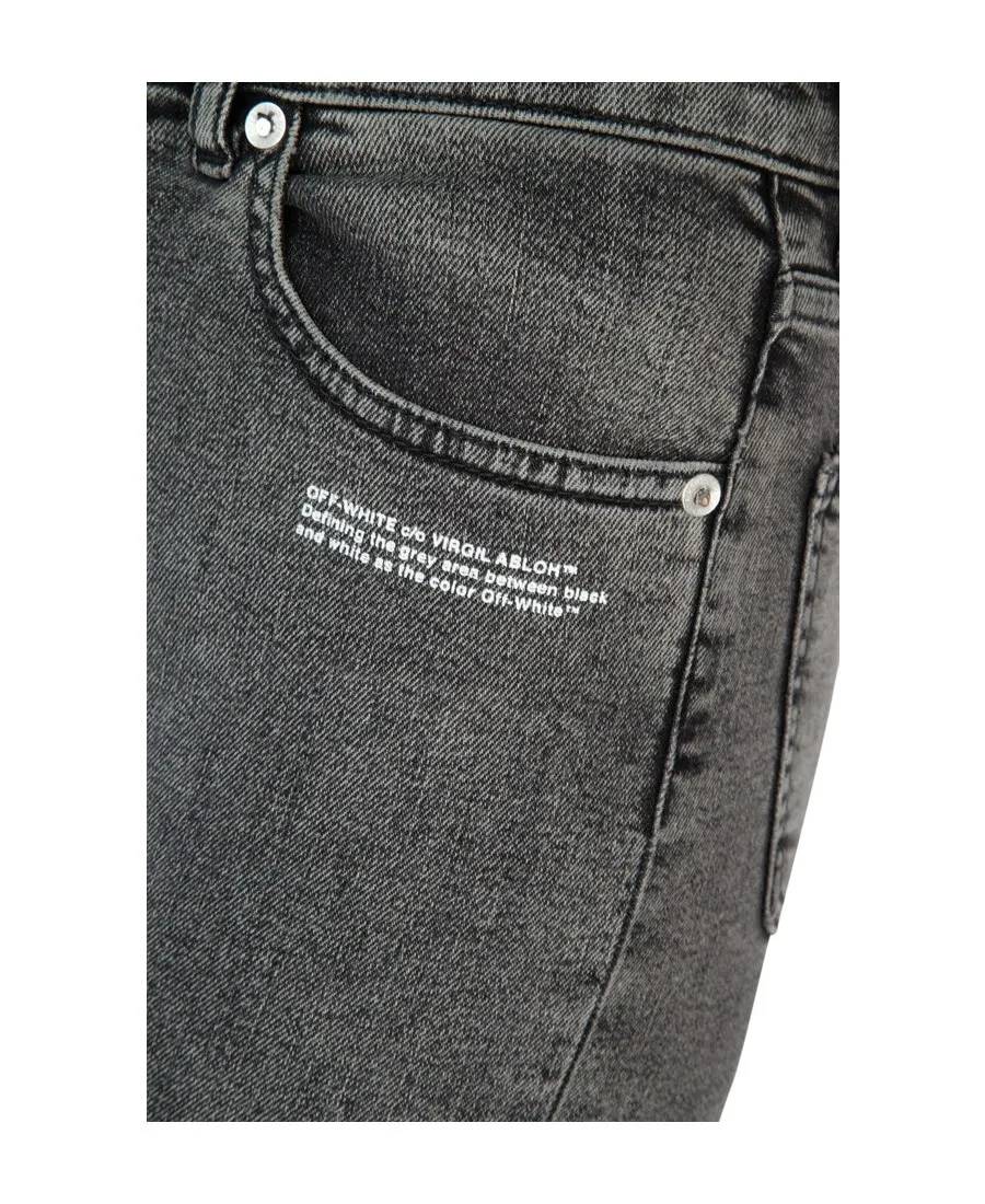 Off-White Denim Capri Jeans