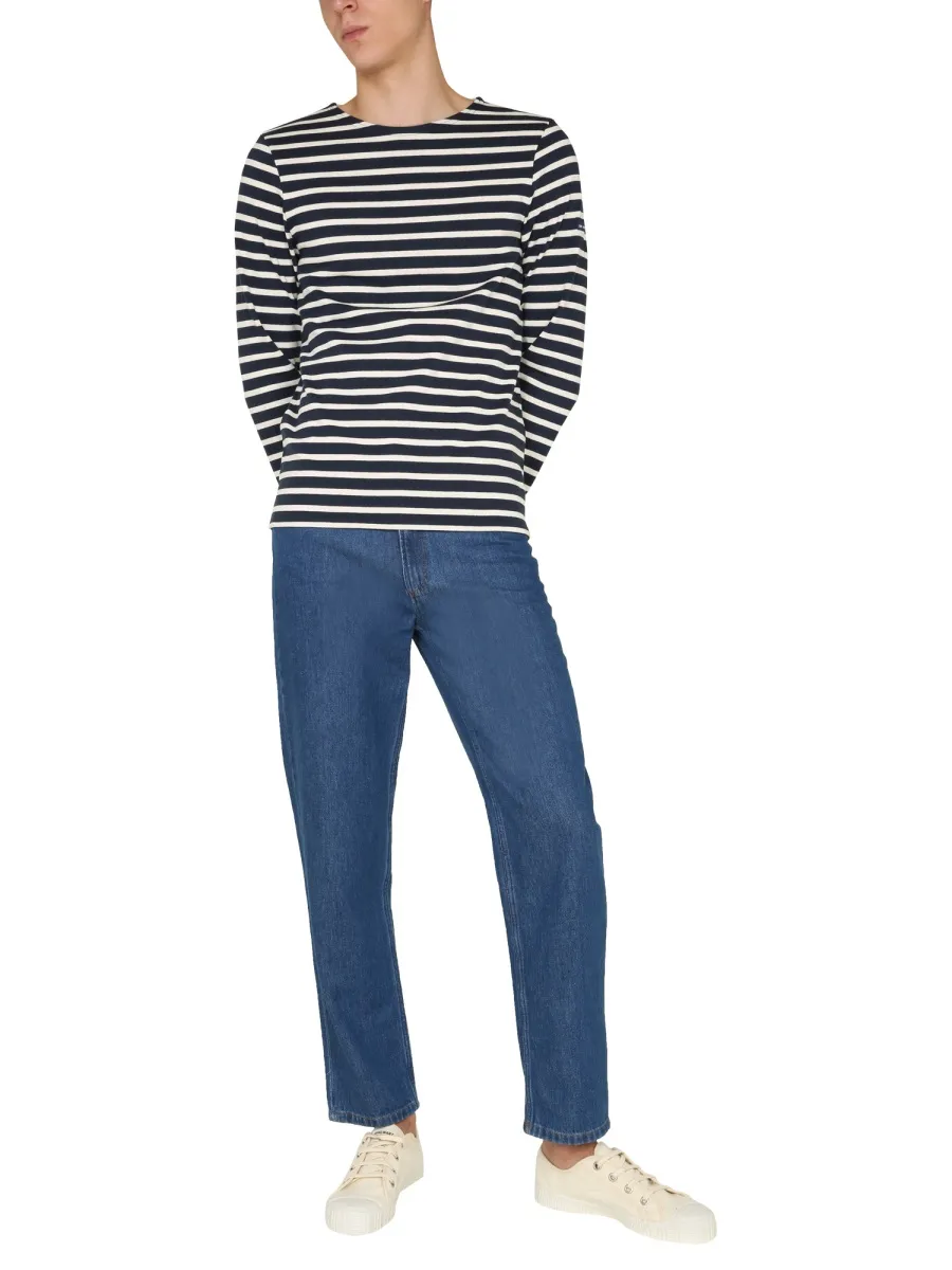 Saint James Striped Long-Sleeved T-Shirt