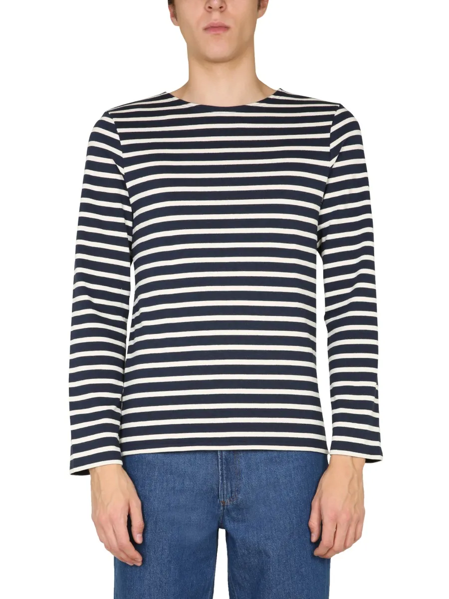 Saint James Striped Long-Sleeved T-Shirt
