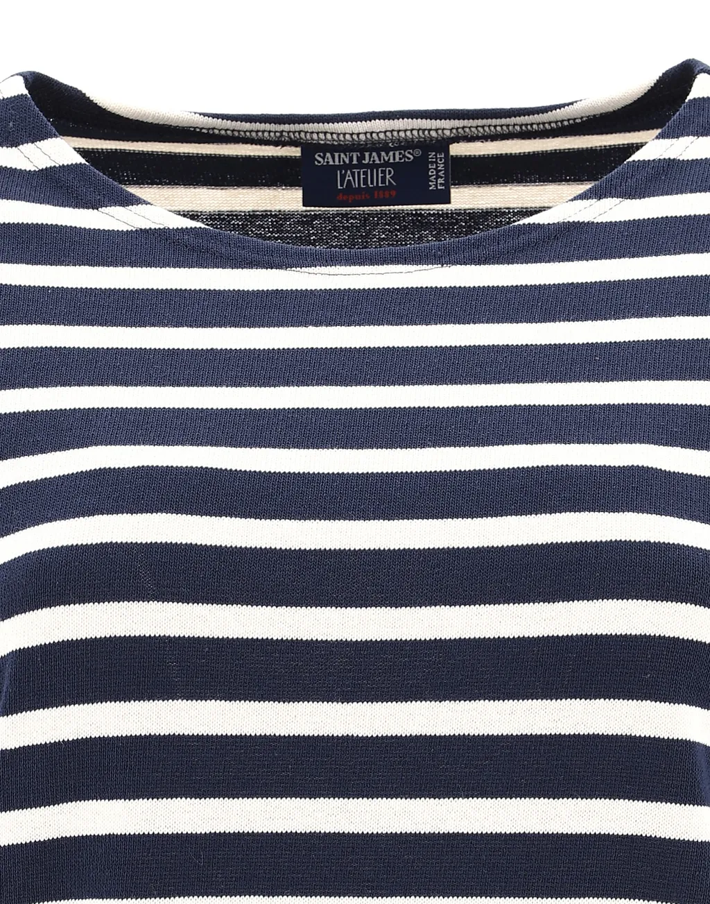 Saint James Striped Long-Sleeved T-Shirt