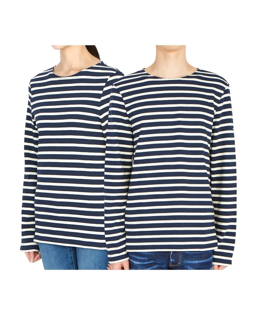 Saint James Striped Long-Sleeved T-Shirt
