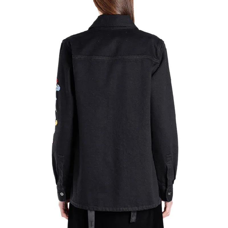 Embroidered Casual Jacket