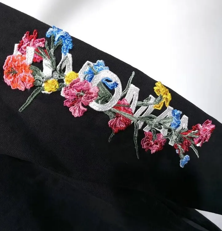 Embroidered Casual Jacket