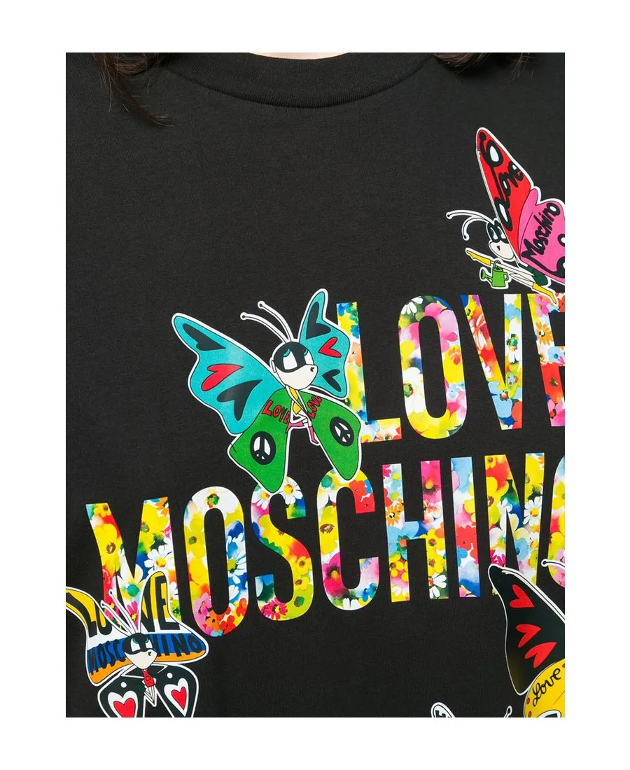 Logo Print Dress