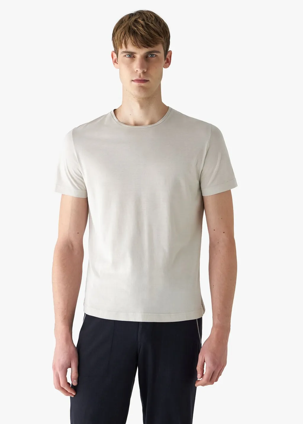 Loro Piana Short-Sleeved Jersey T-Shirt