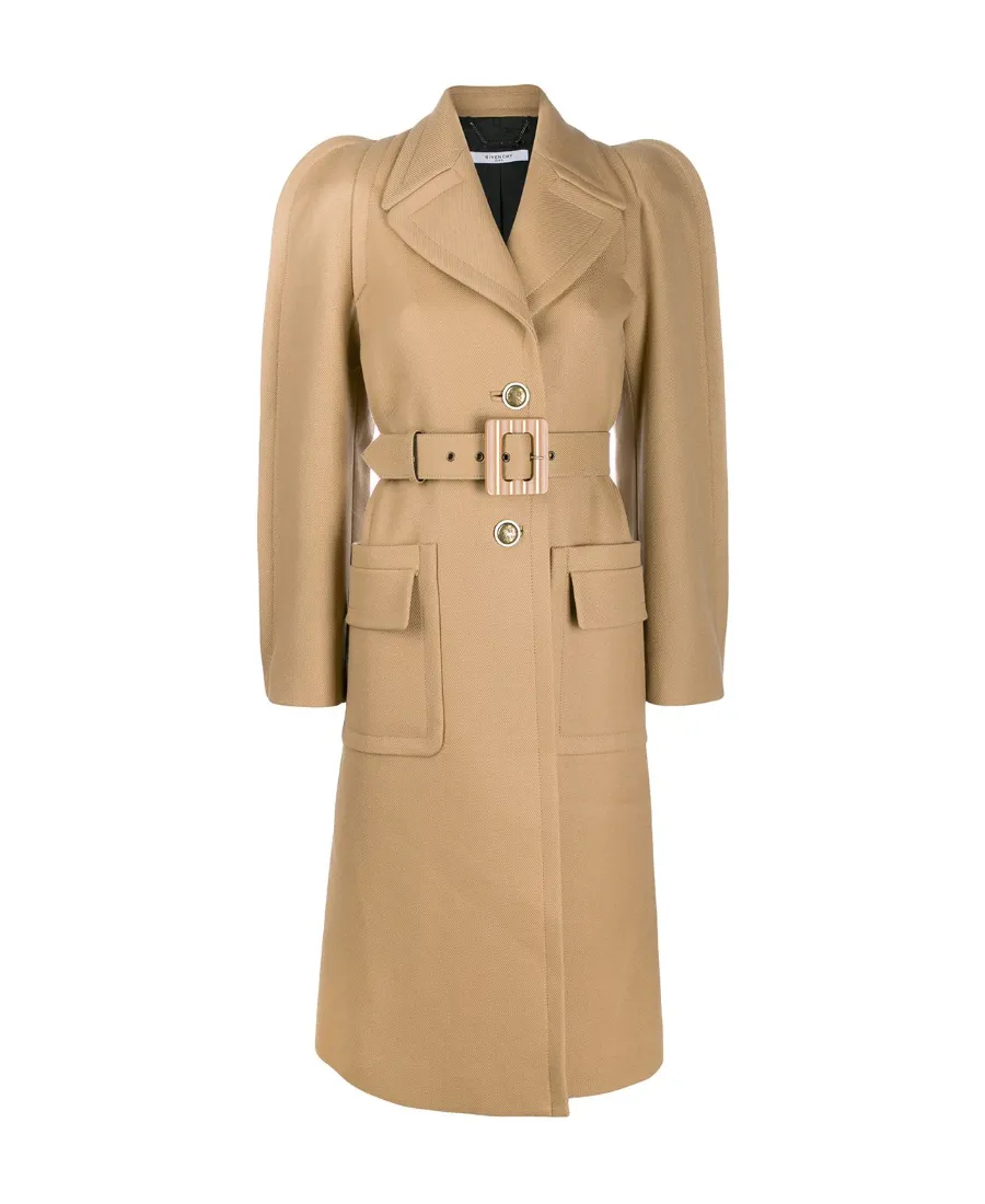 Givenchy Single-Breasted Belted Coat