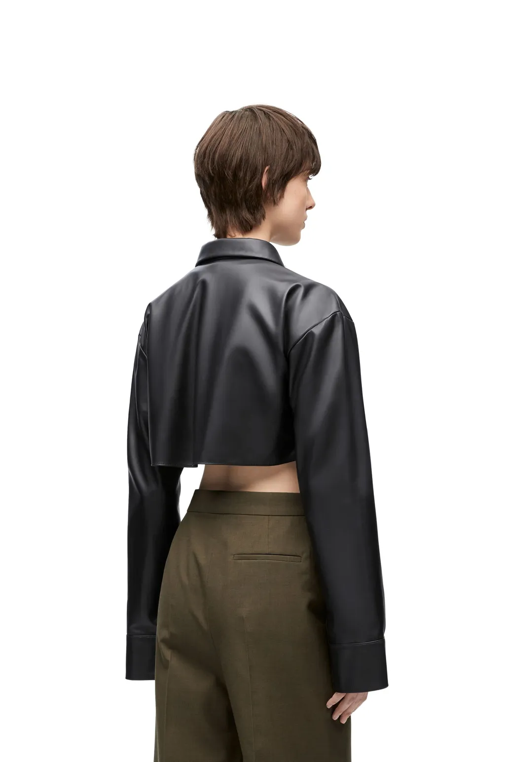 Loewe Cropped Long-Sleeved Shirt