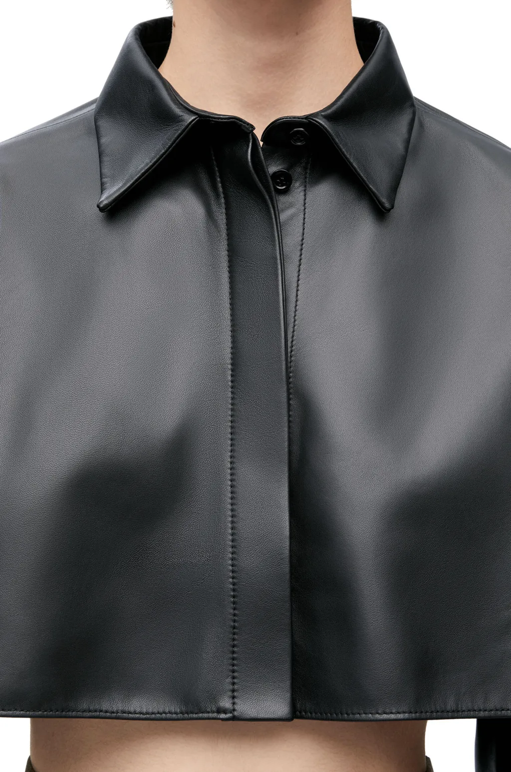 Loewe Cropped Long-Sleeved Shirt