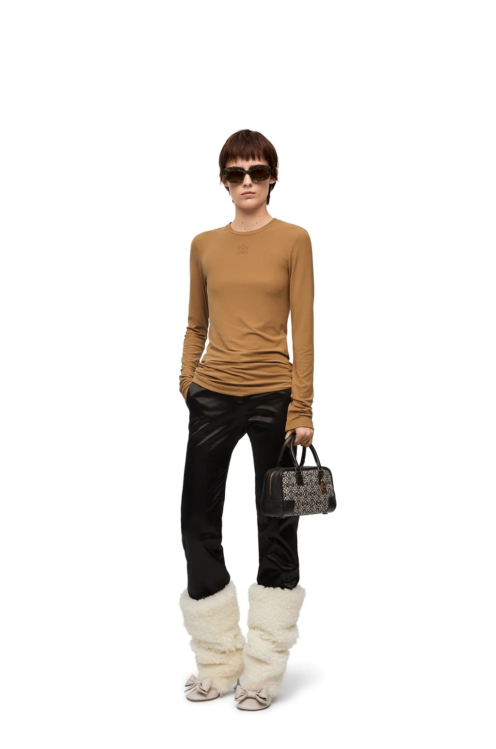 Long Sleeve Top In Modal