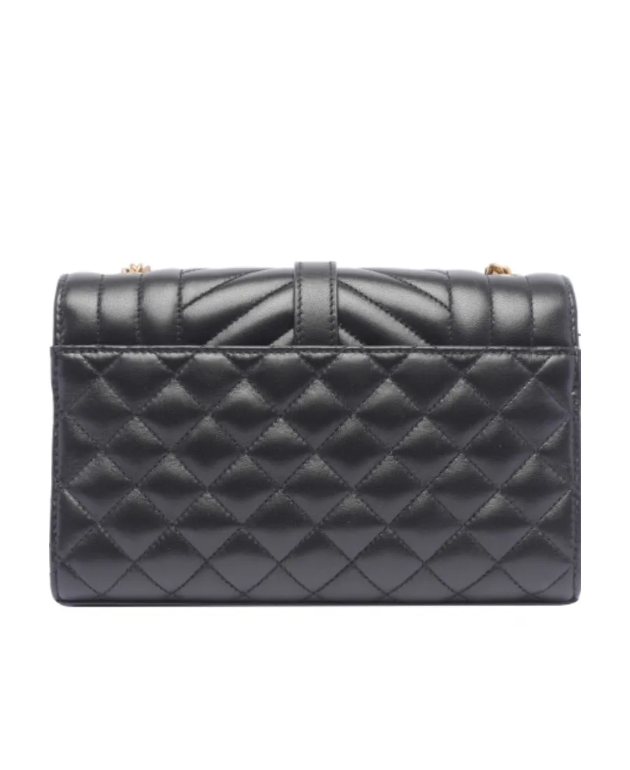 Saint Laurent Envelope Logo Plaque Medium Shoulder Bag