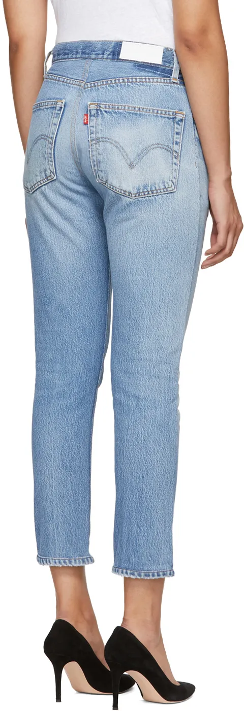 High-Rise Cropped Jeans