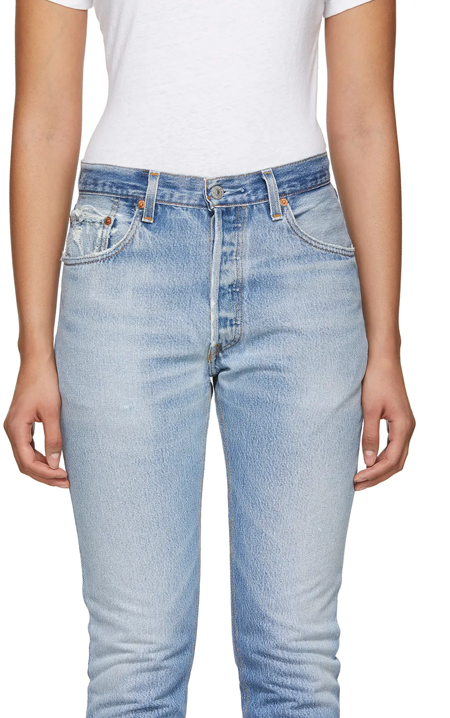 High-Rise Cropped Jeans