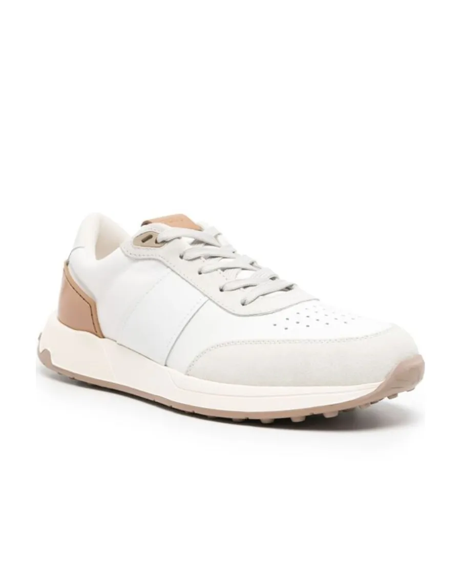 Tod's Round Toe Lace-Up Sneakers