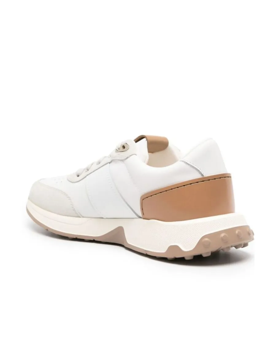 Tod's Round Toe Lace-Up Sneakers