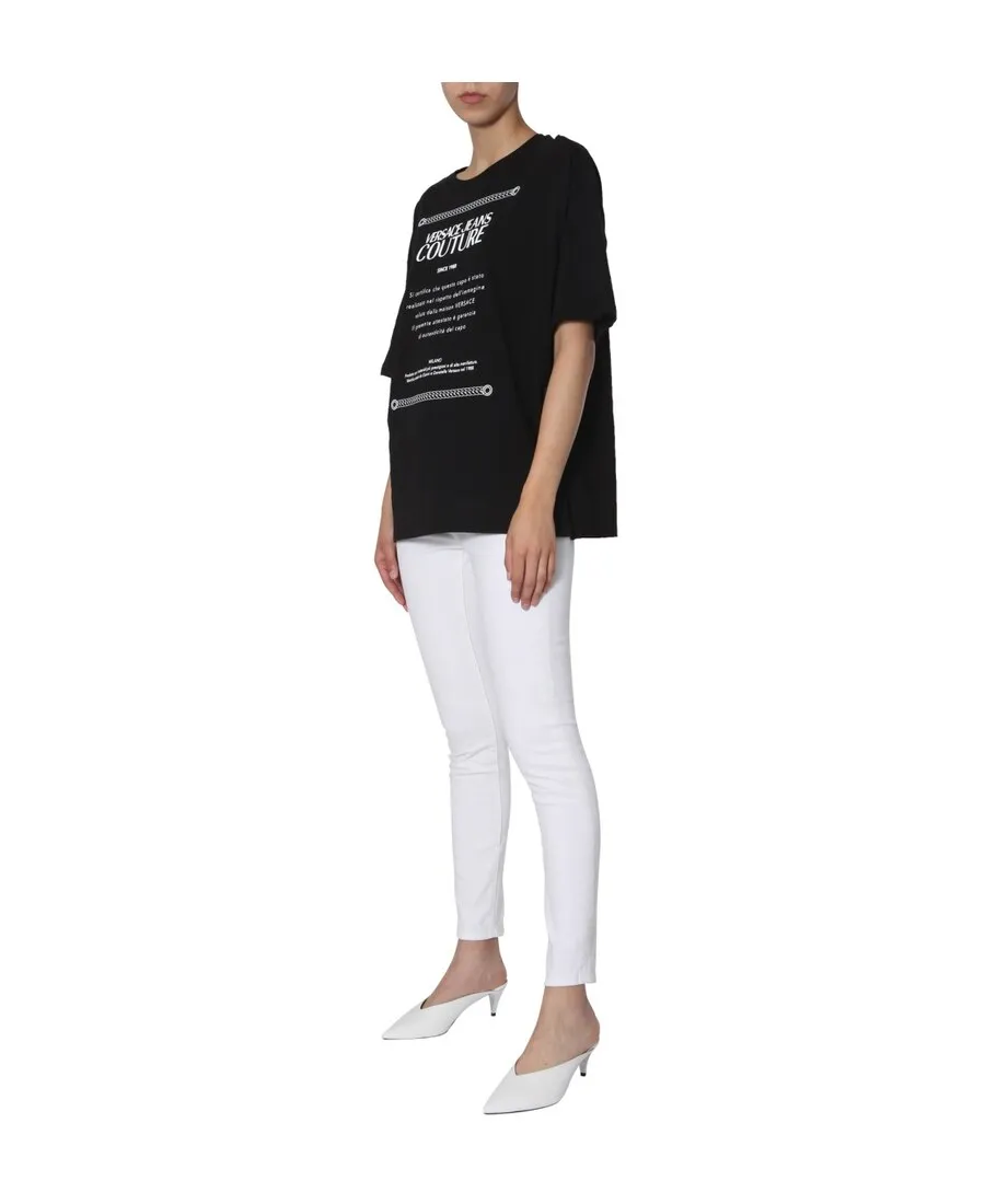 T-Shirt With Round Neck And Short Sleeves
