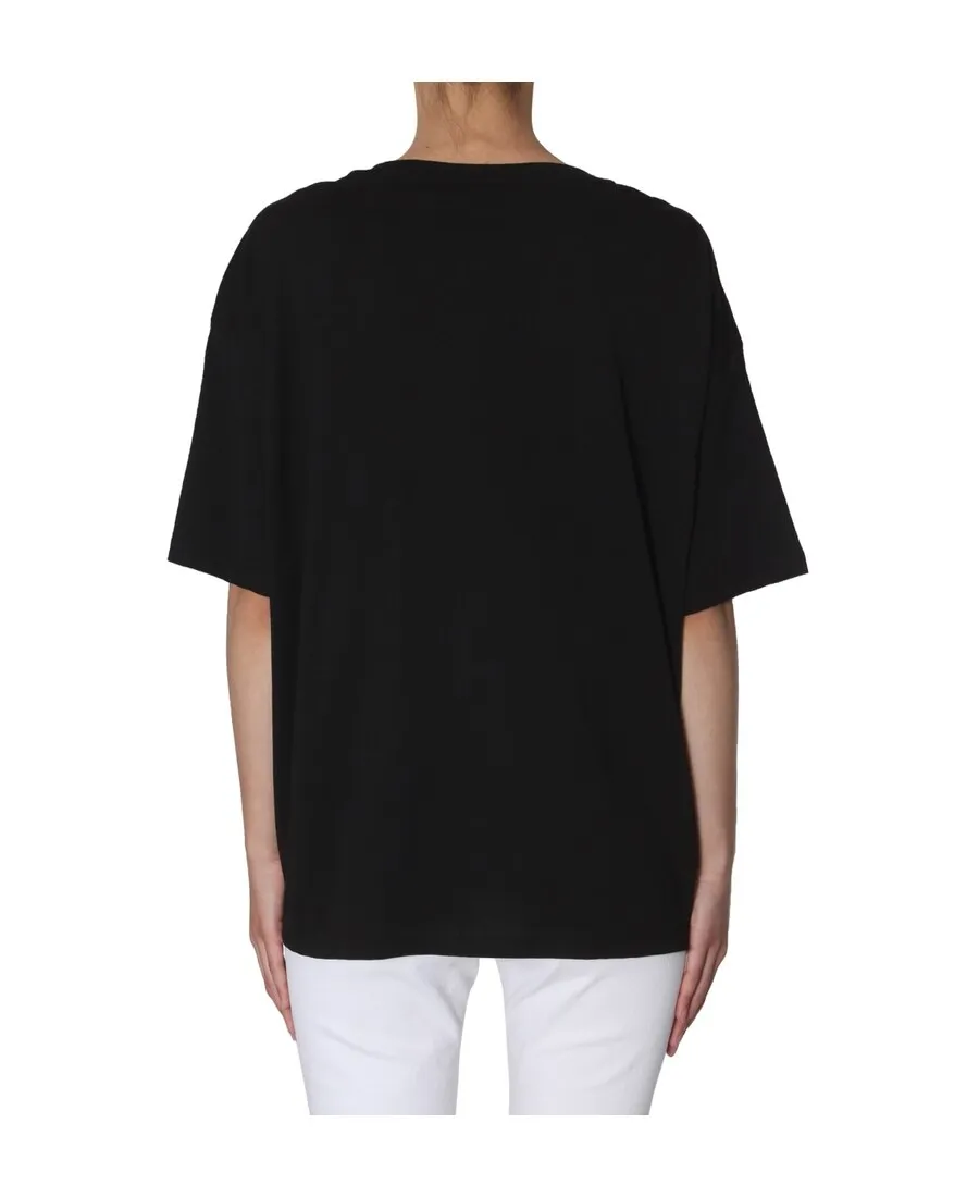 T-Shirt With Round Neck And Short Sleeves