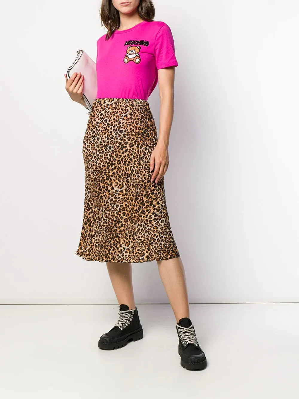 Beaded Teddy Bear Casual T-Shirt
