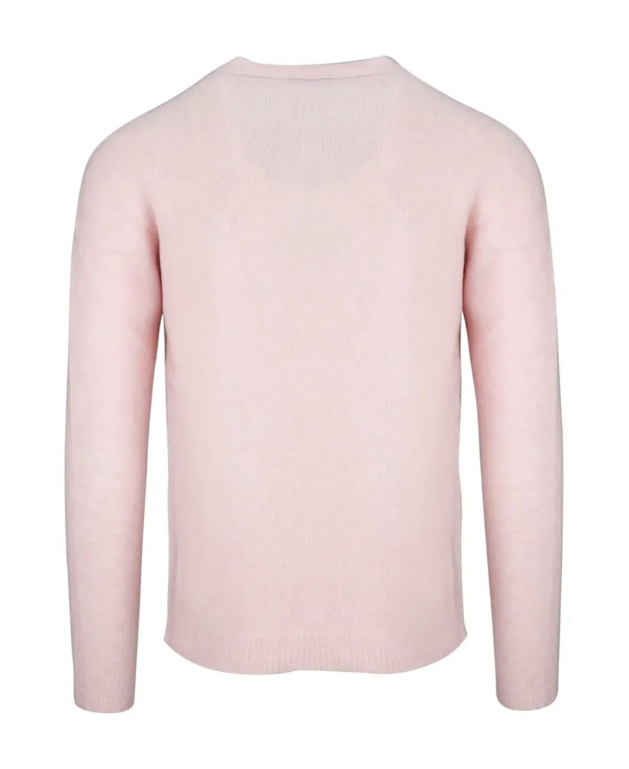 Round-Neck Knitted Pullover