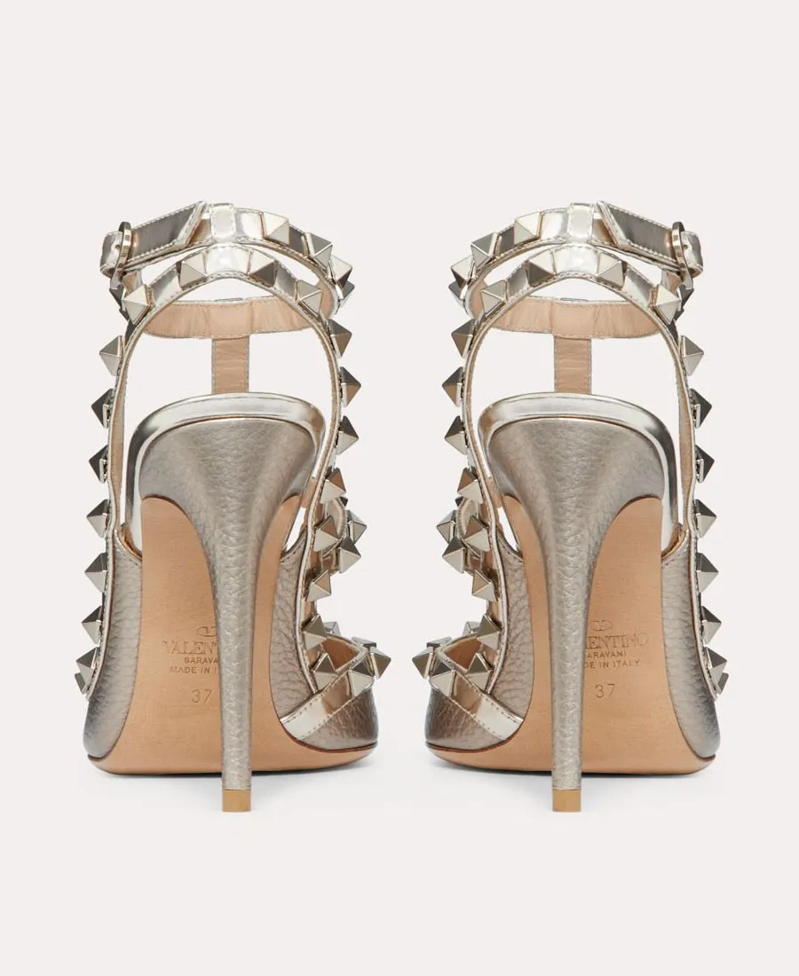 Valentino Garavani Rockstud Pointed Toe Caged Pumps