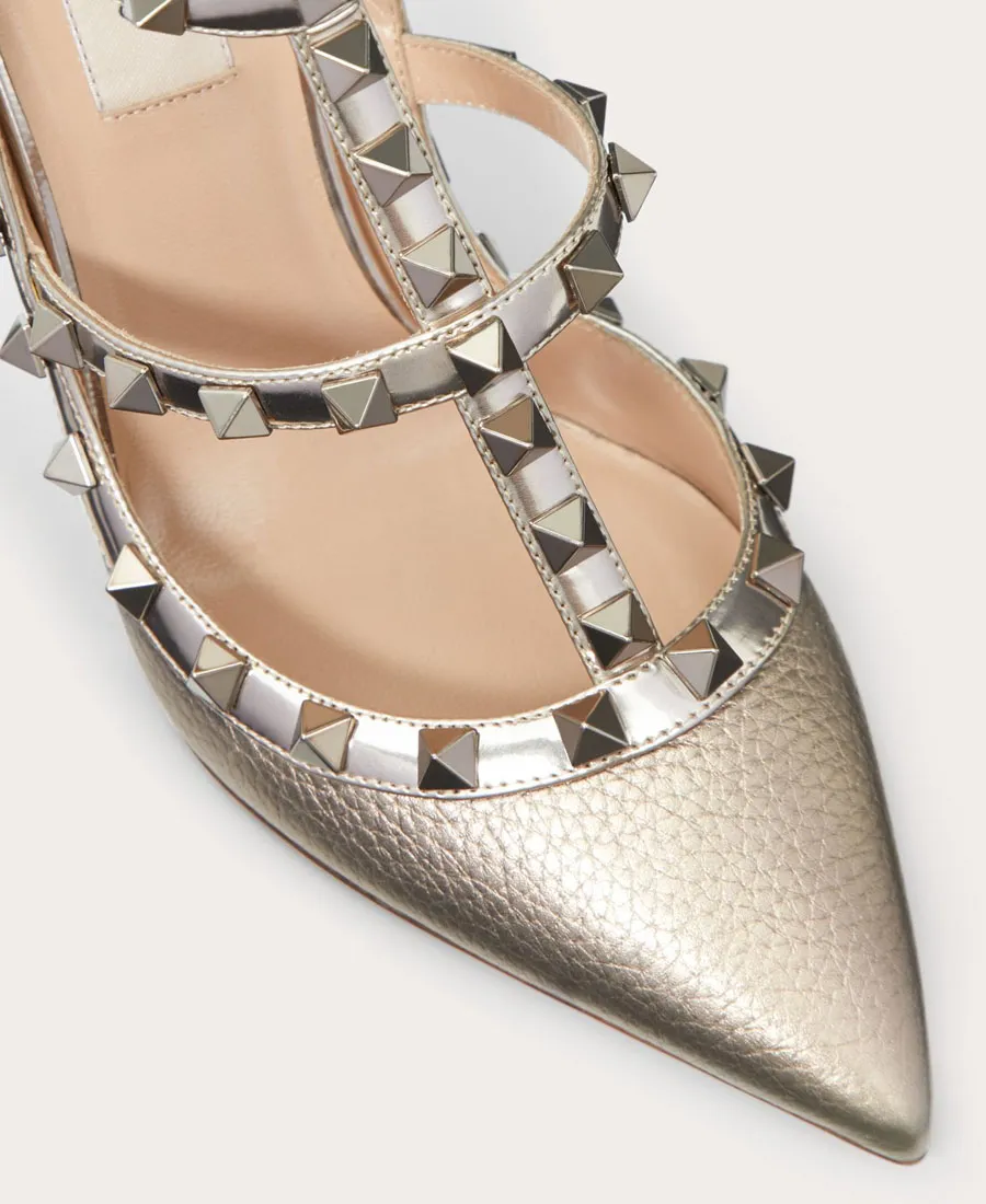 Valentino Garavani Rockstud Pointed Toe Caged Pumps