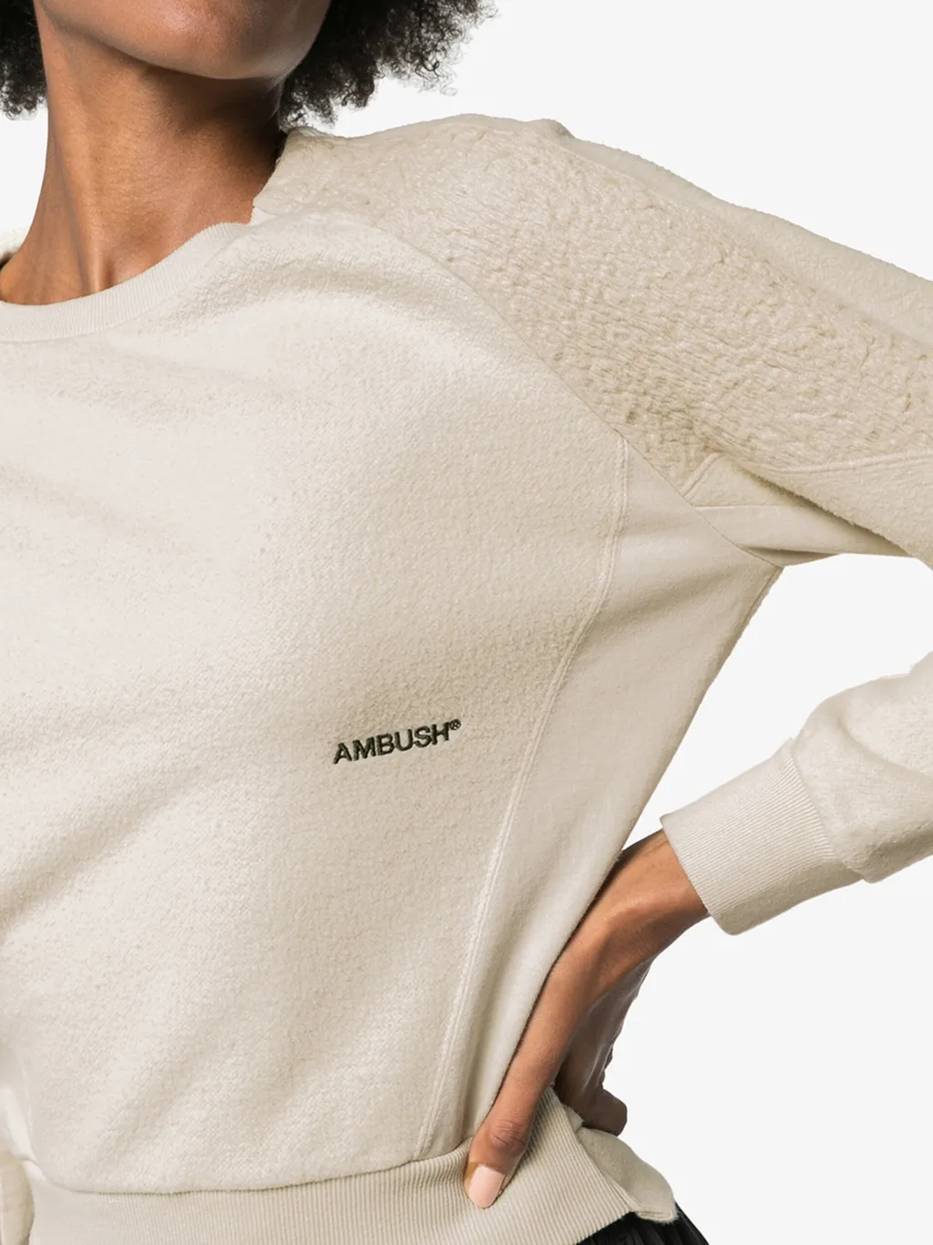 Logo Embroidered Sweatshirt