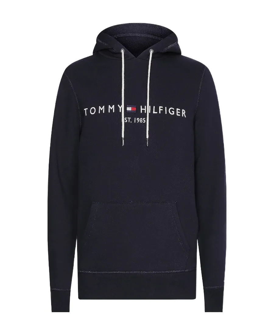 Embroidered Logo Hoodie