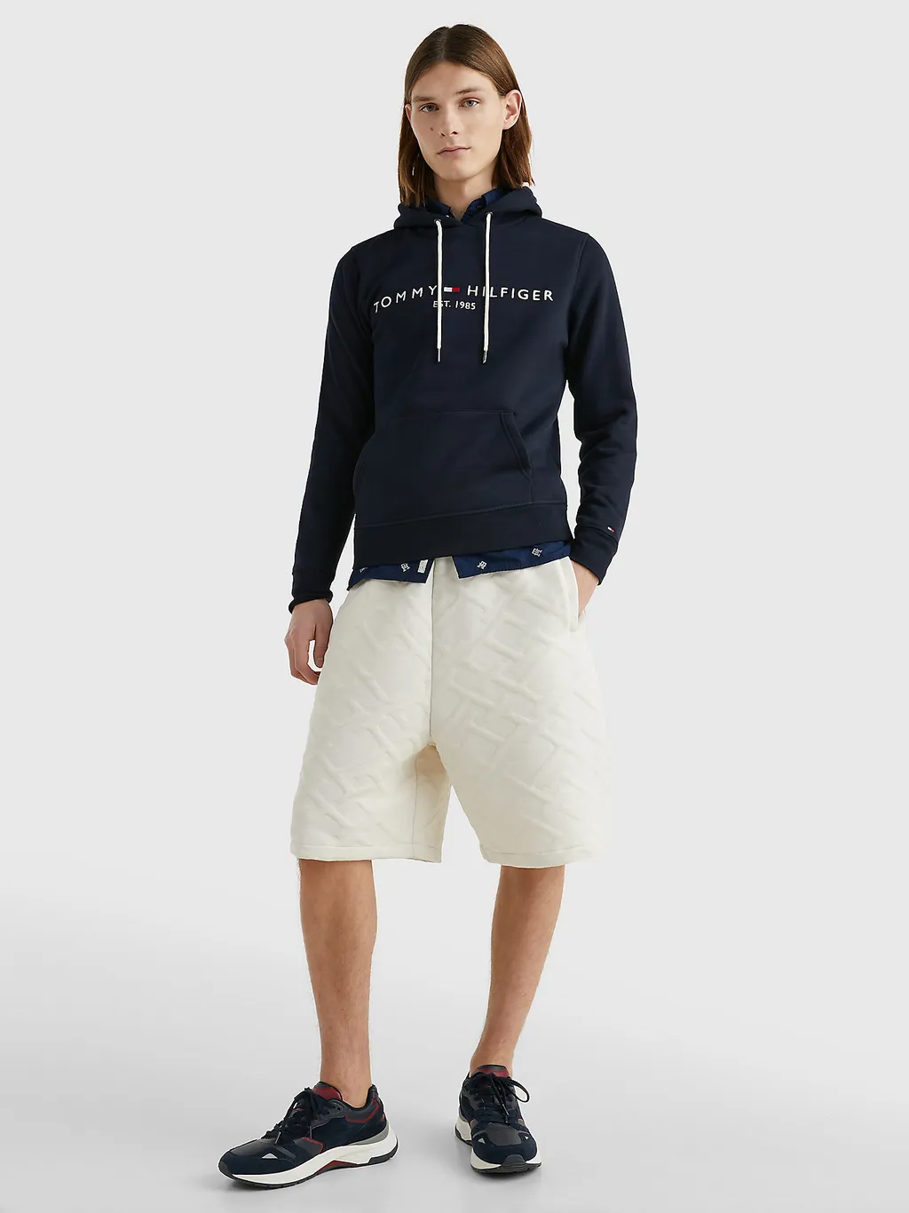 Embroidered Logo Hoodie