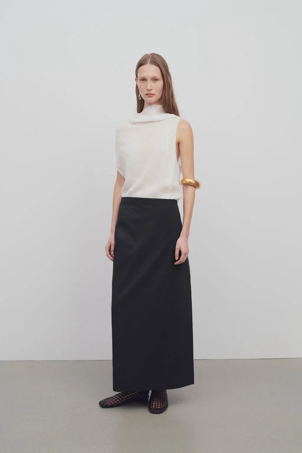 The Row Voice Maxi Apron Skirt