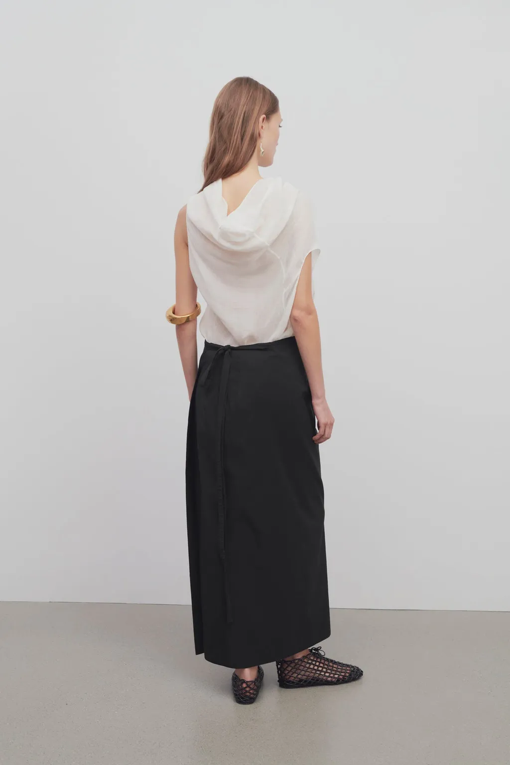 The Row Voice Maxi Apron Skirt