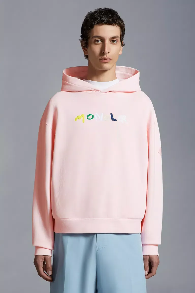 Moncler Logo Embroidered Hoodie