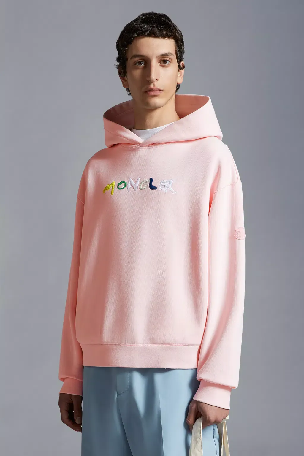 Moncler Logo Embroidered Hoodie