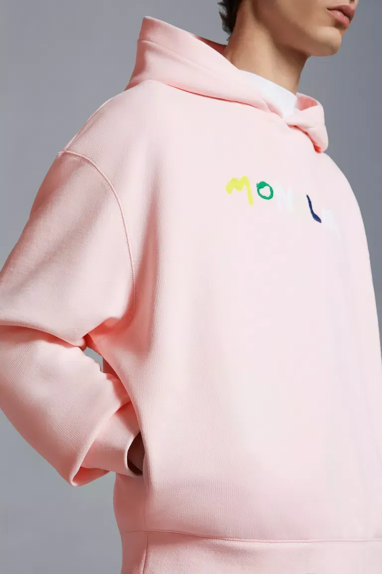 Moncler Logo Embroidered Hoodie
