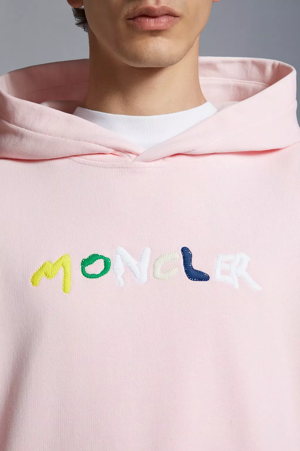 Moncler Logo Embroidered Hoodie