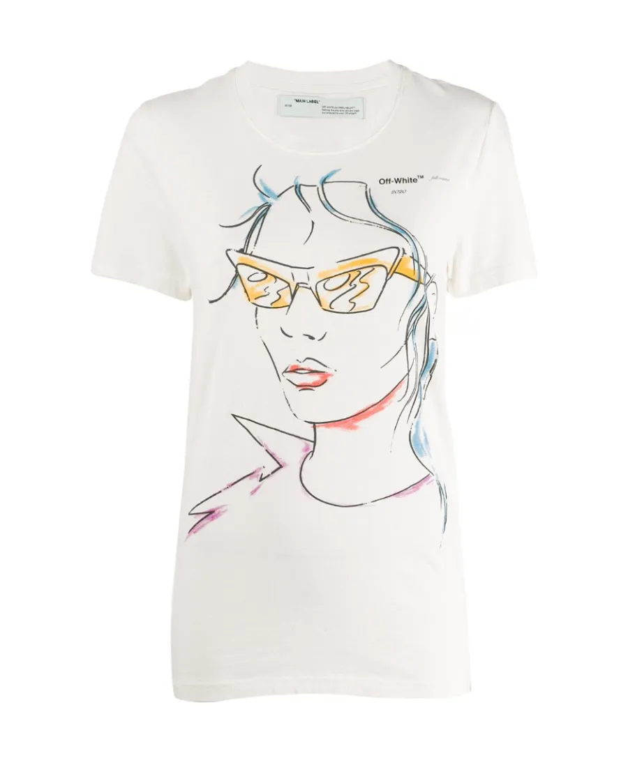 Logo Character Printed T-Shirt