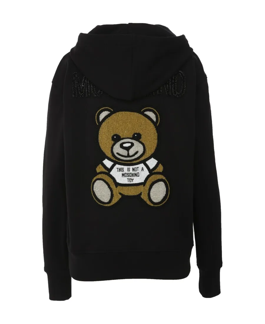 Beaded Teddy Bear Casual Jacket