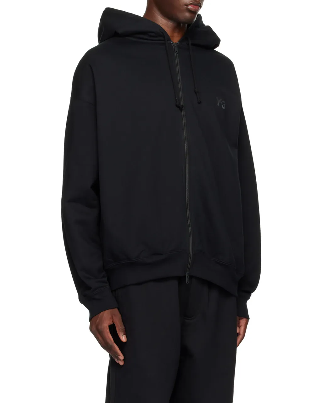 Y-3 Zip-Up Hooded Jacket