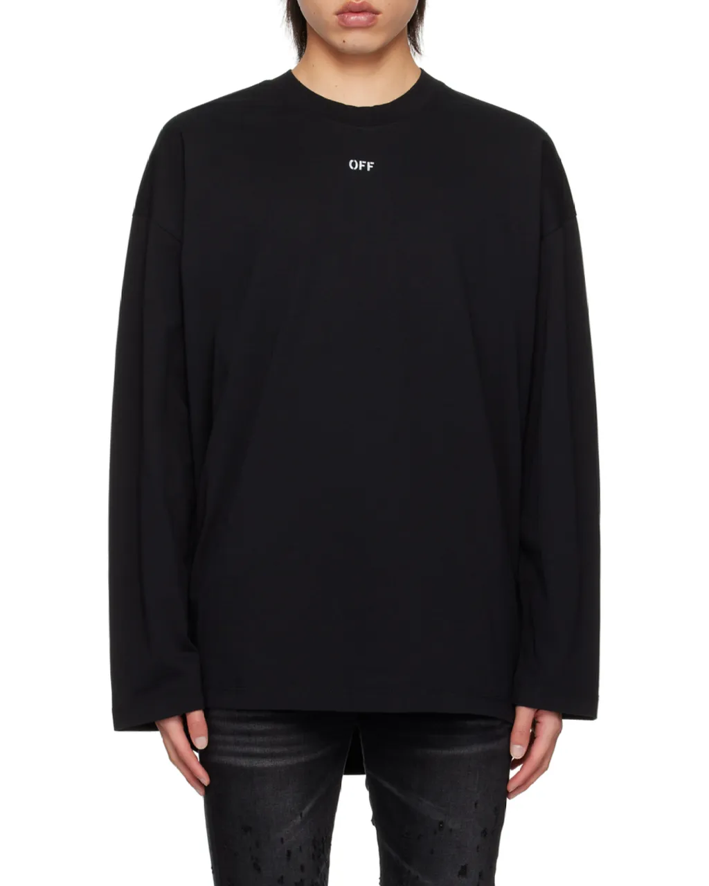 Off-White Logo Printed Crewneck T-Shirt