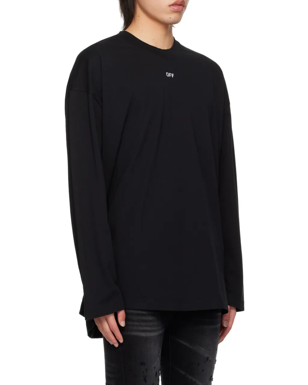 Off-White Logo Printed Crewneck T-Shirt
