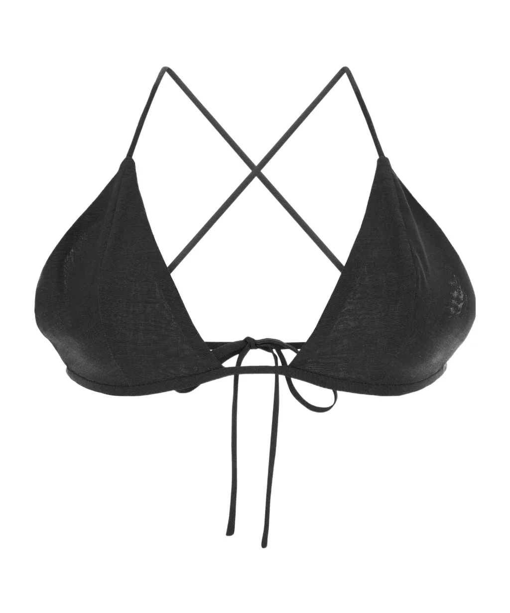 Philosophy Di Lorenzo Serafini Triangle-Cup Halterneck Top