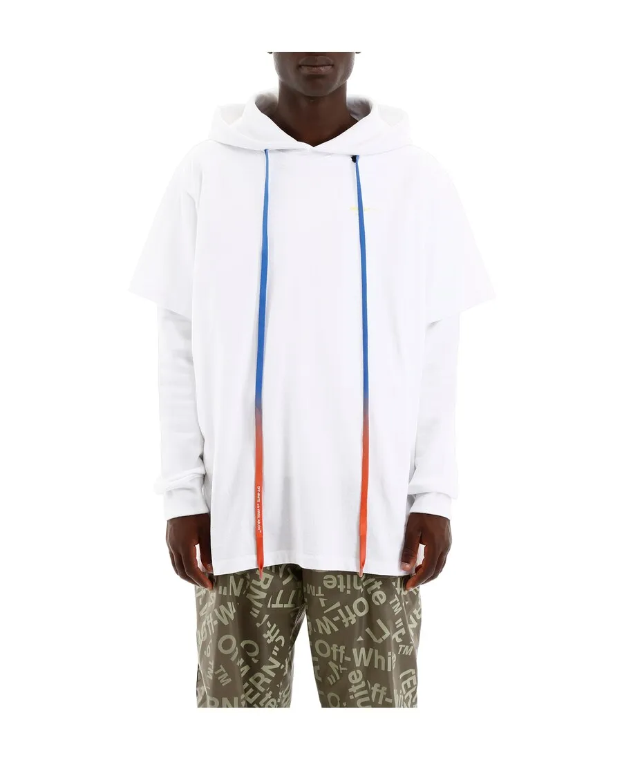 Logo Cascading T-Shirt With Hat