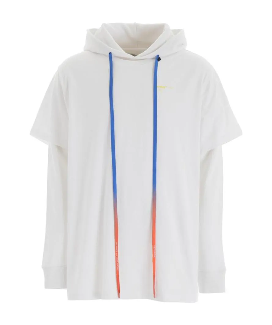 Logo Cascading T-Shirt With Hat