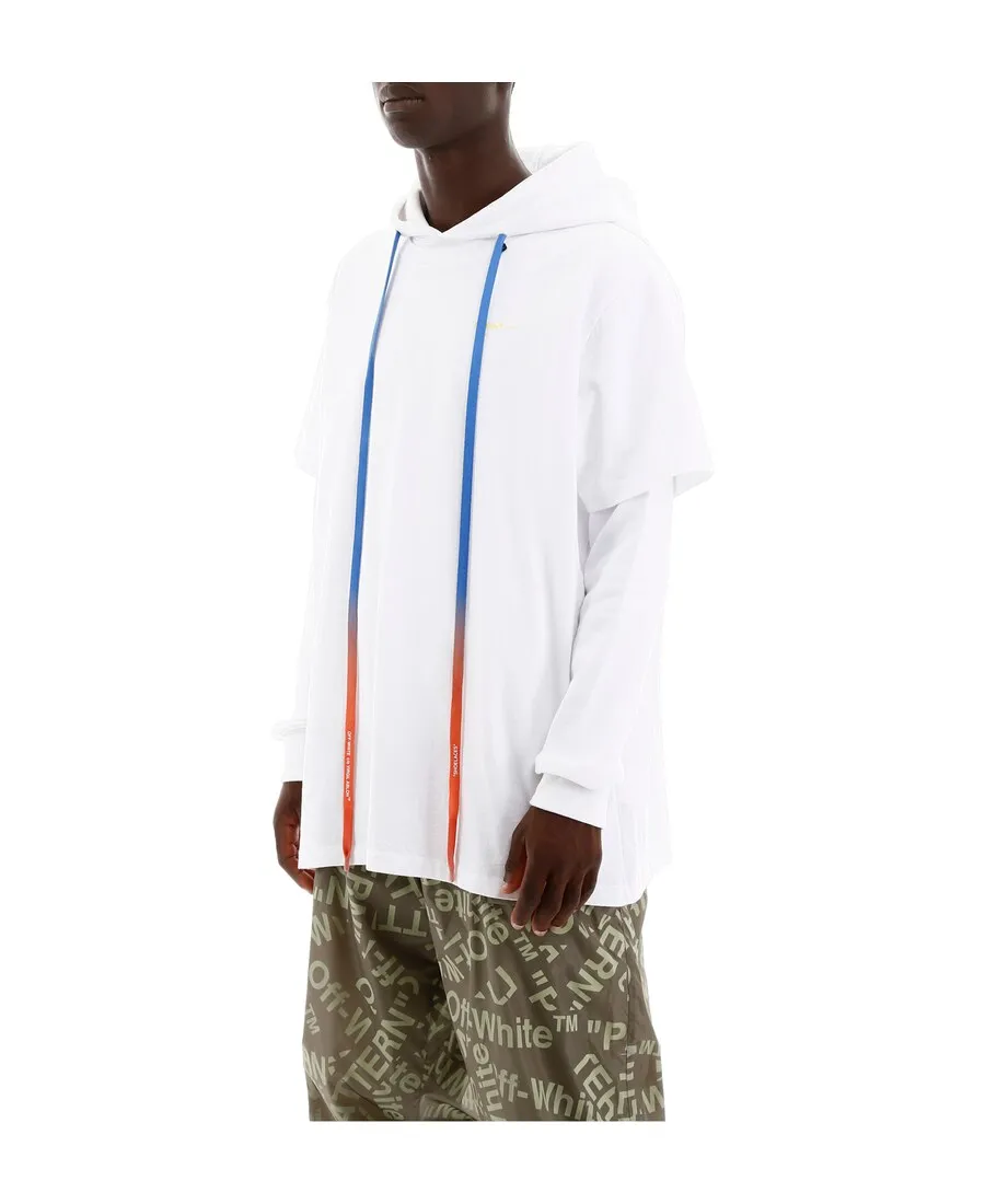 Logo Cascading T-Shirt With Hat