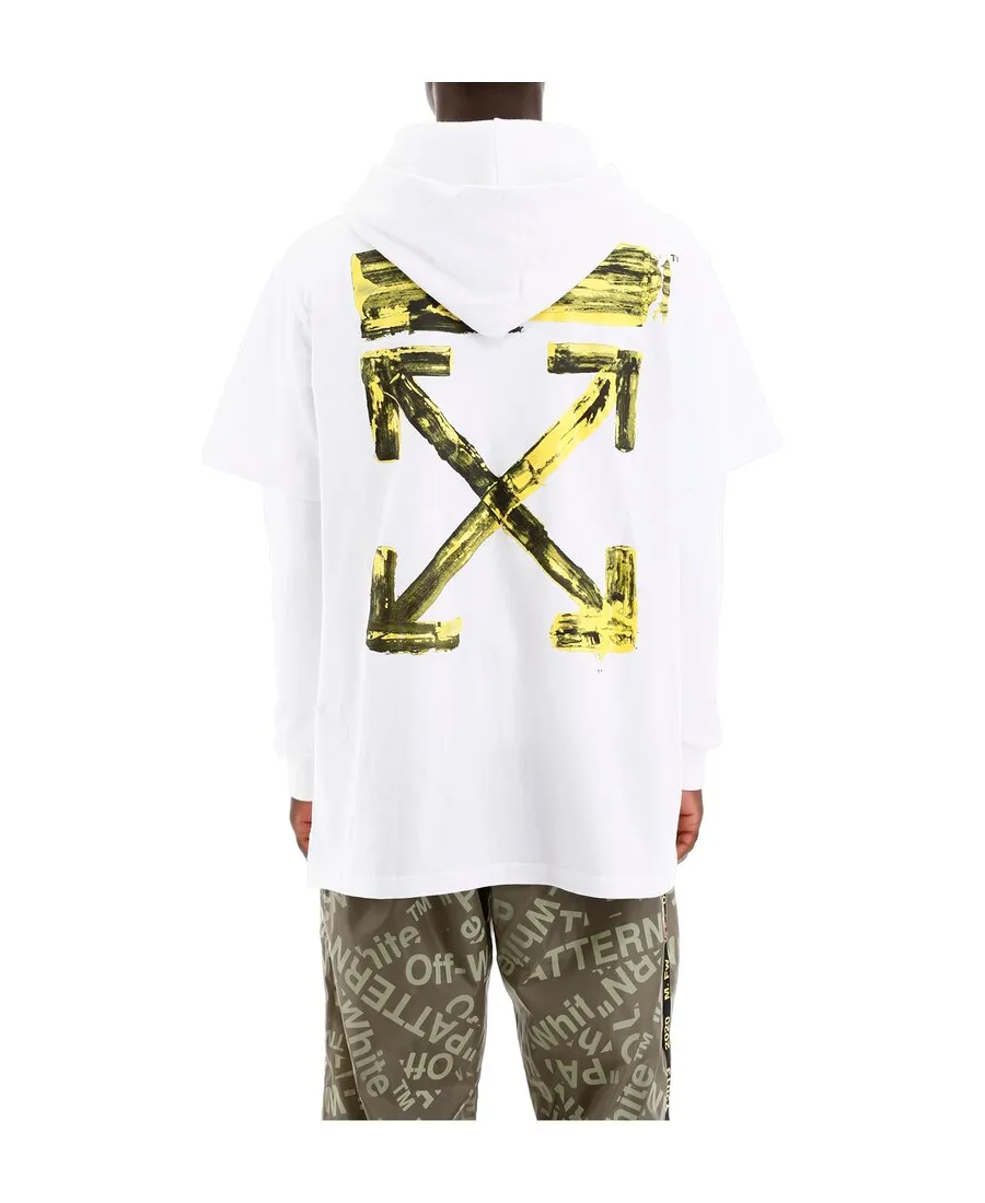 Logo Cascading T-Shirt With Hat