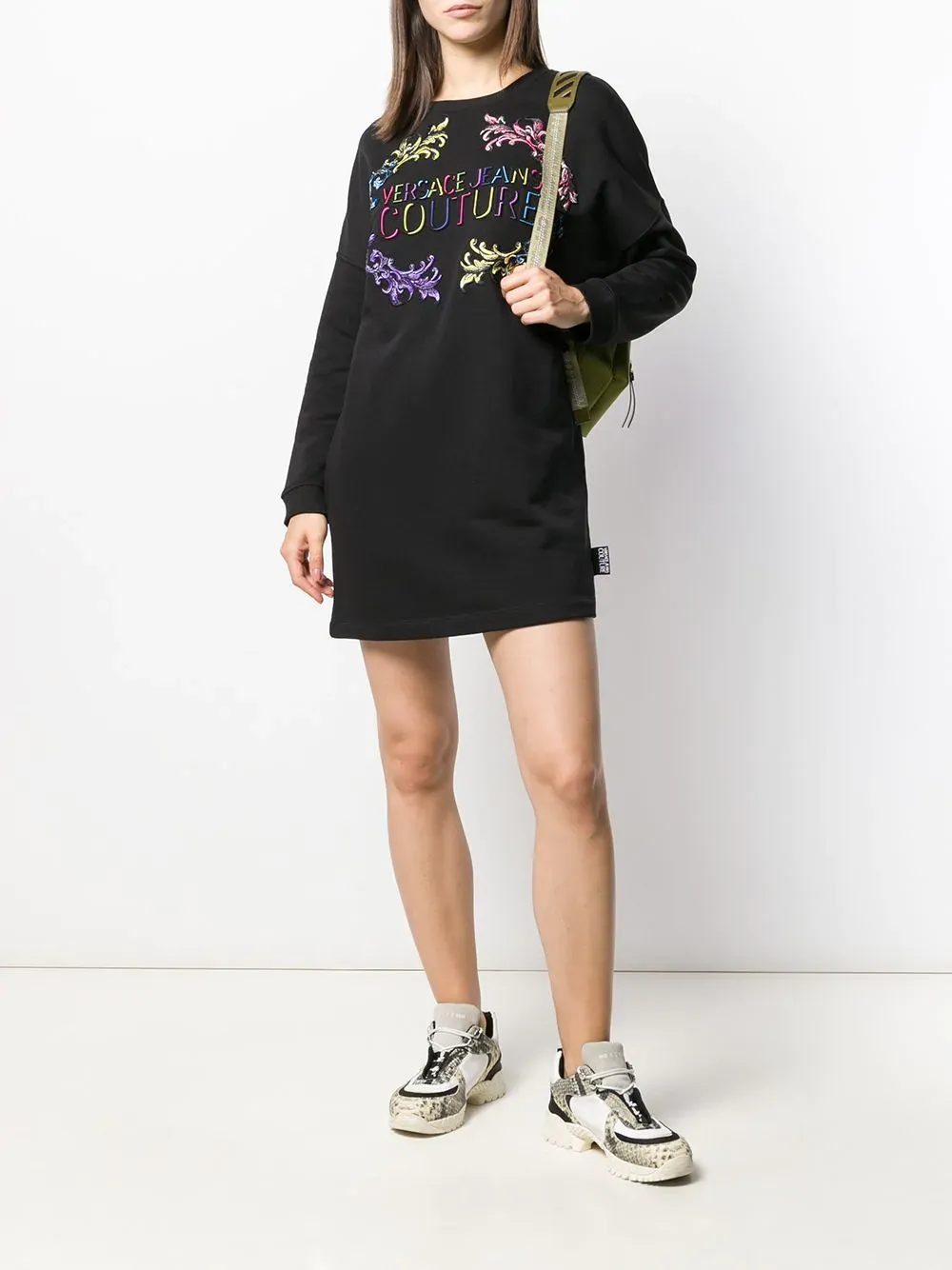 Black Logo Dress