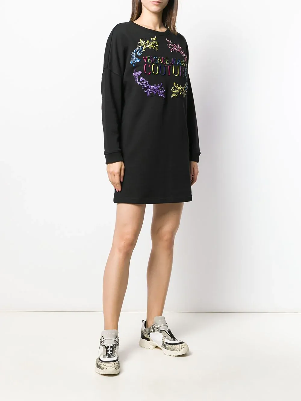 Black Logo Dress