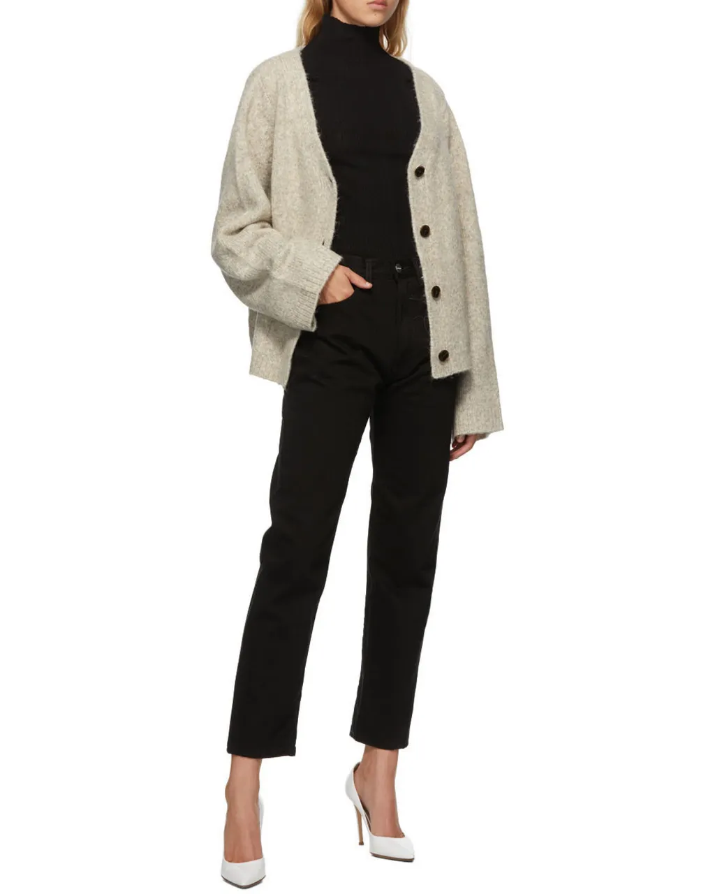 Black High-Rise Jeans