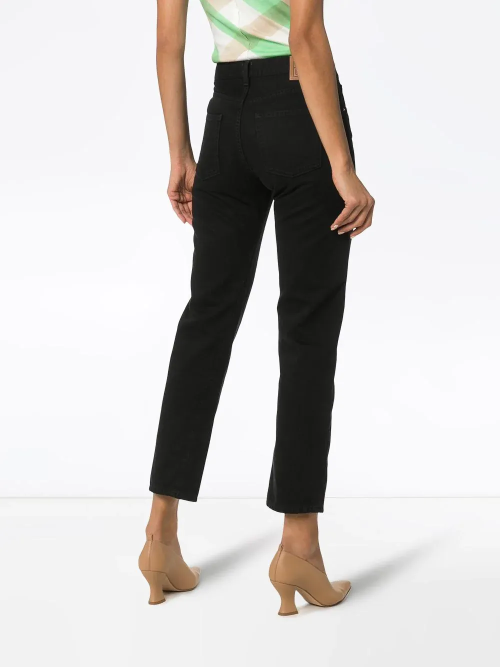 Black High-Rise Jeans