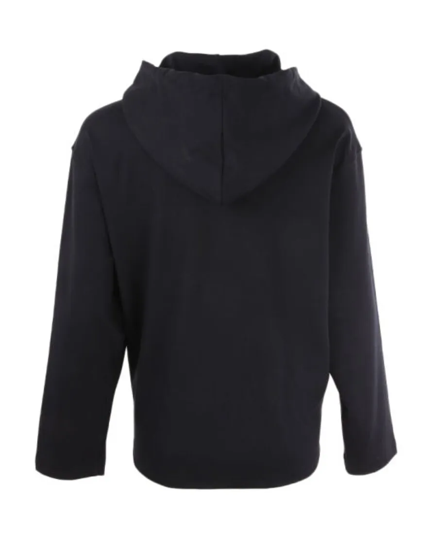 Logo Printed Hooded Sweater
